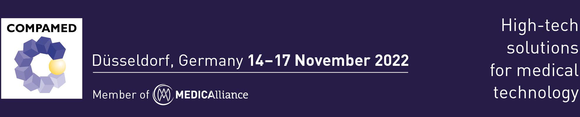 14.-17. November 2022 - COMPAMED, Düsseldorf